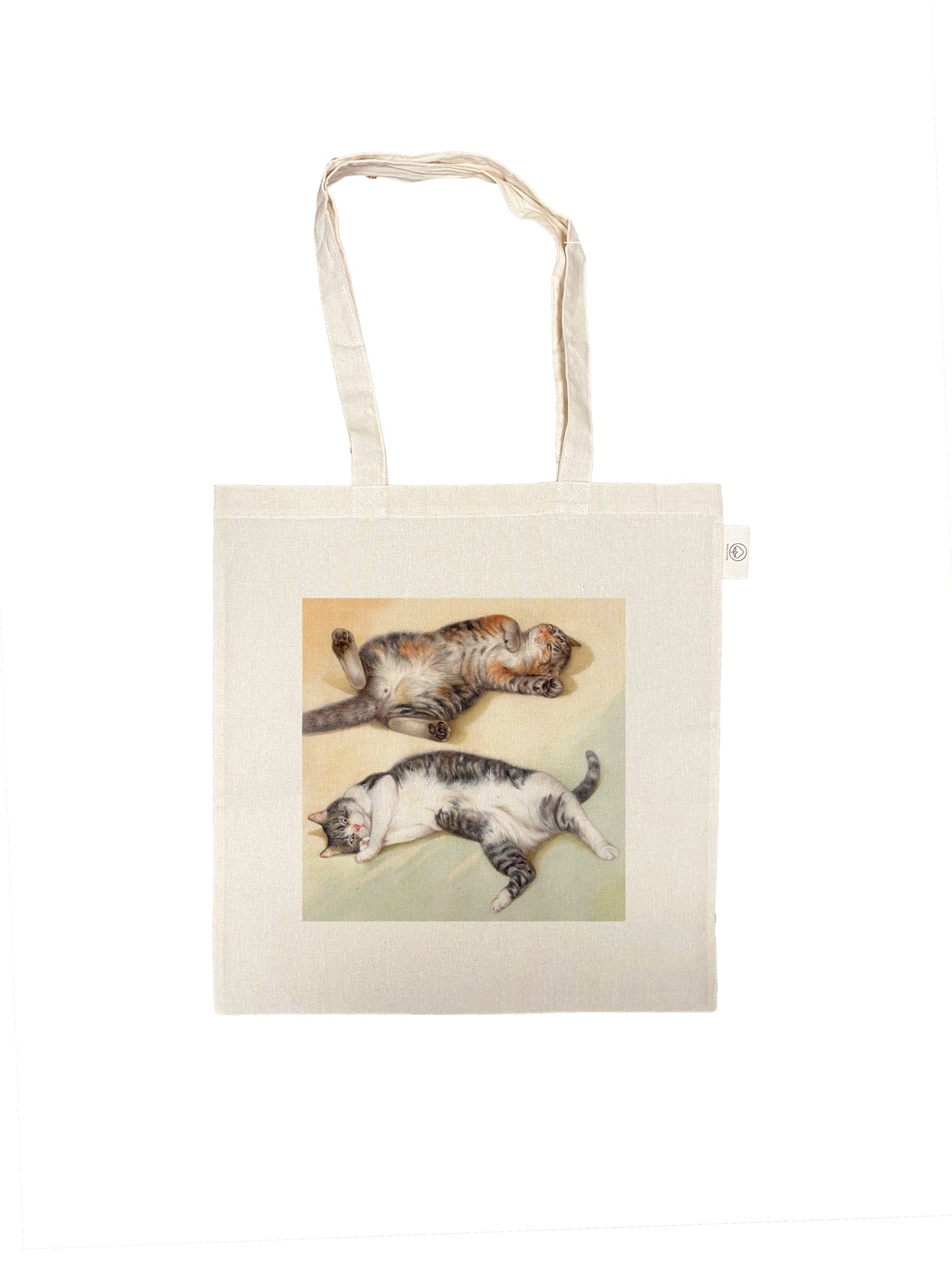Katoenen tas - Kattenserie - Kattengeluk