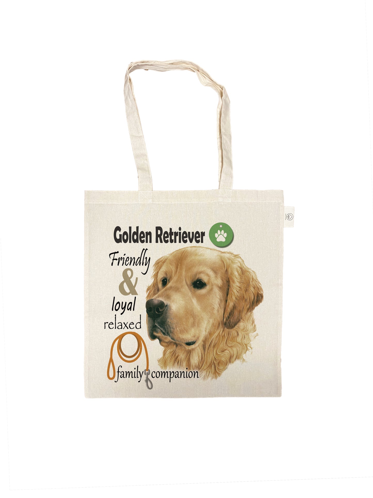 Baumwolltasche Golden Retriever