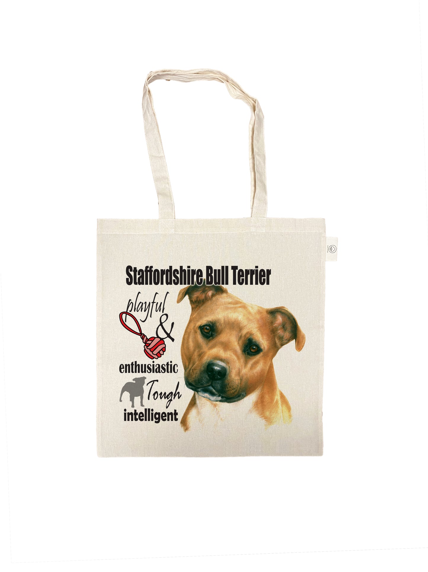 Baumwolltasche Staffordshire Terrier