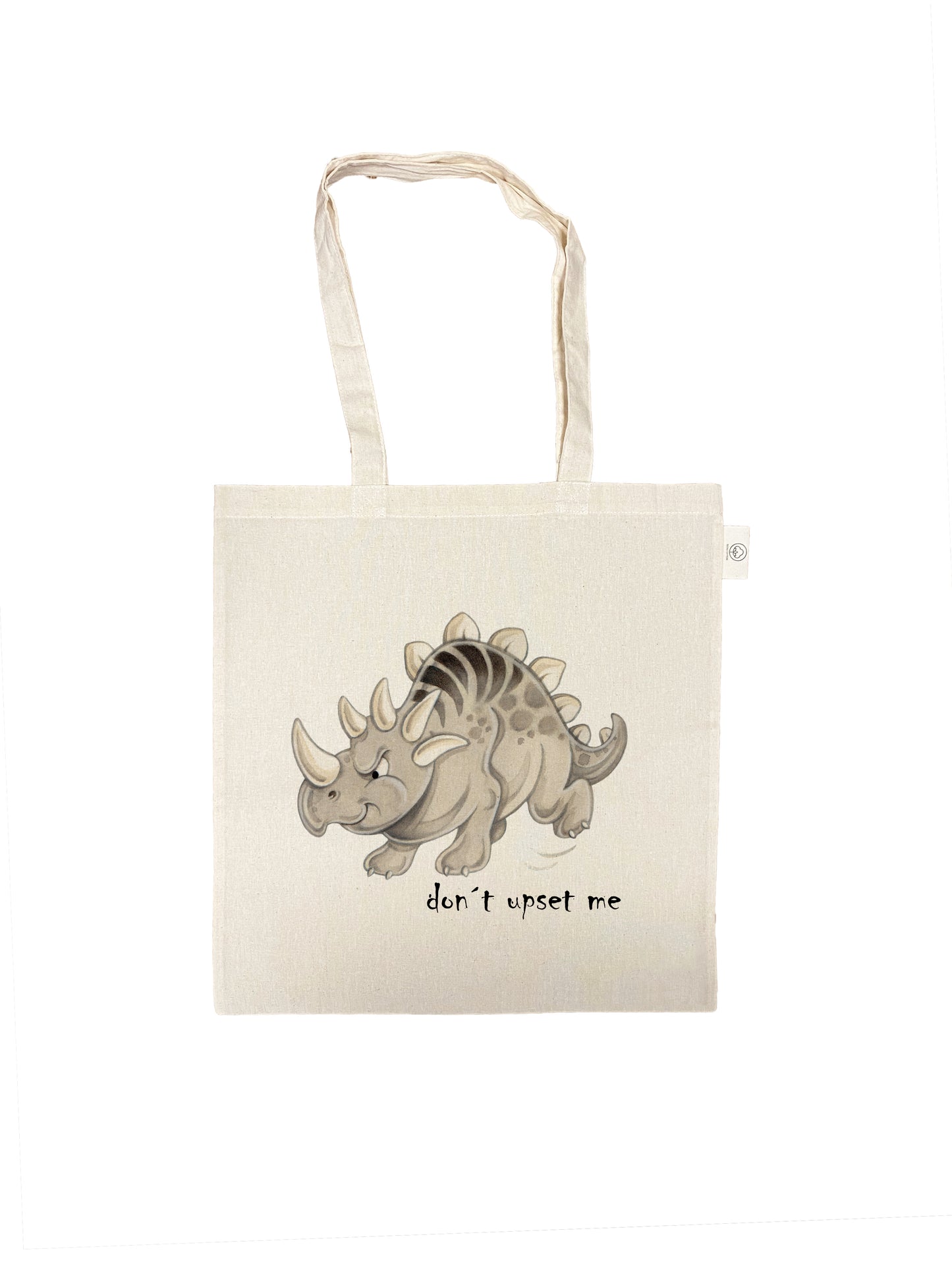 Katoenen tas - Dino's - Don't upset me"