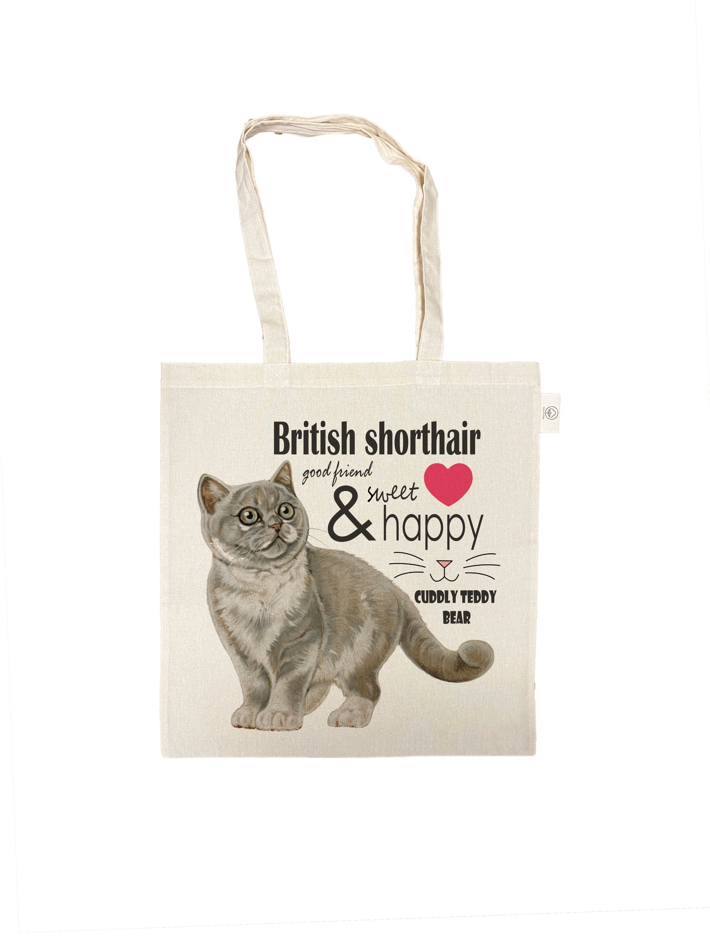 Cotton bag - Cat British Shorthair 1