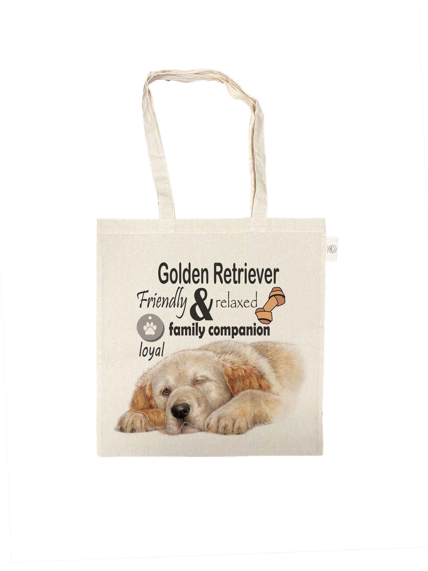 Cotton bag - Golden Retriever