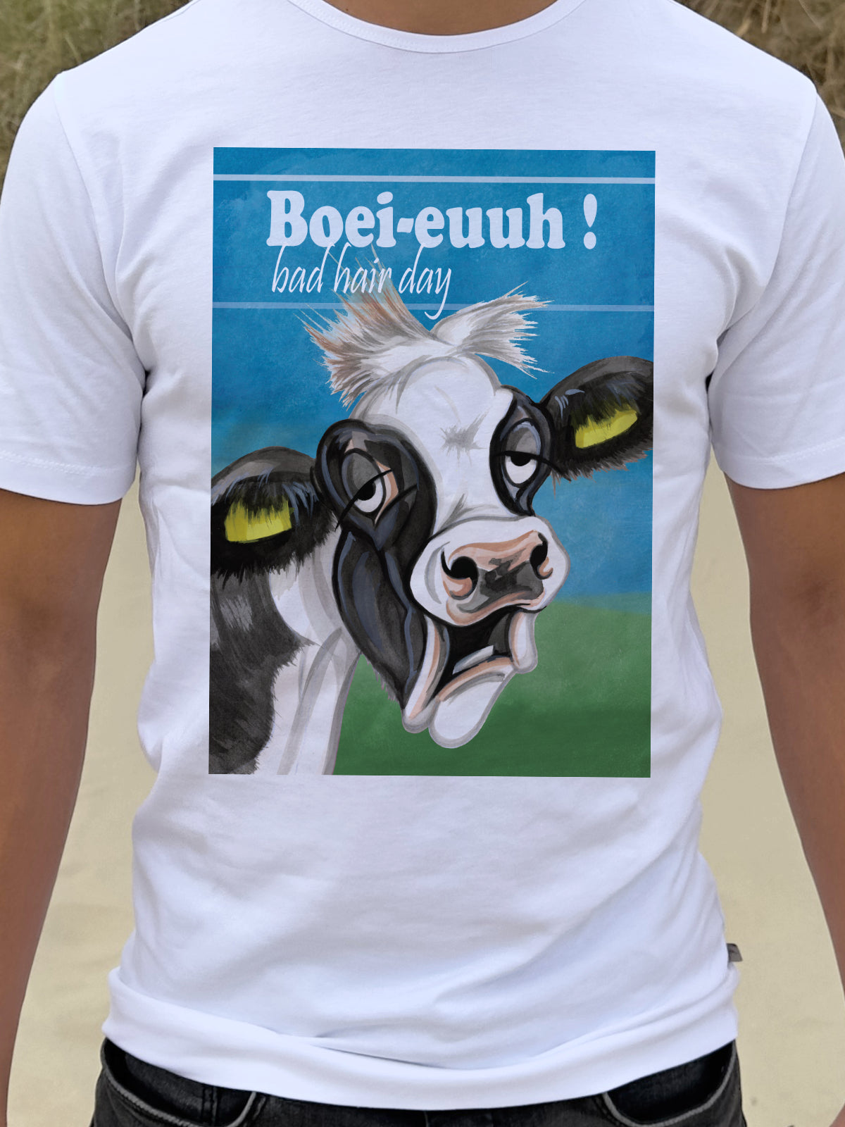 T-Shirt „Bad Hair Day – „Boo-euuh“