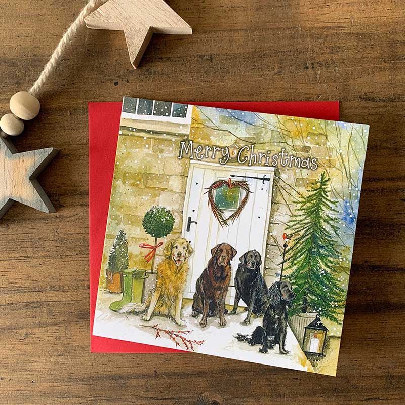 Alex Clark – Weihnachtskartenbox – Hund