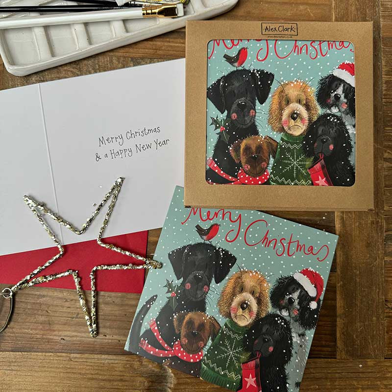 Alex Clark – Kartenbox – Hund