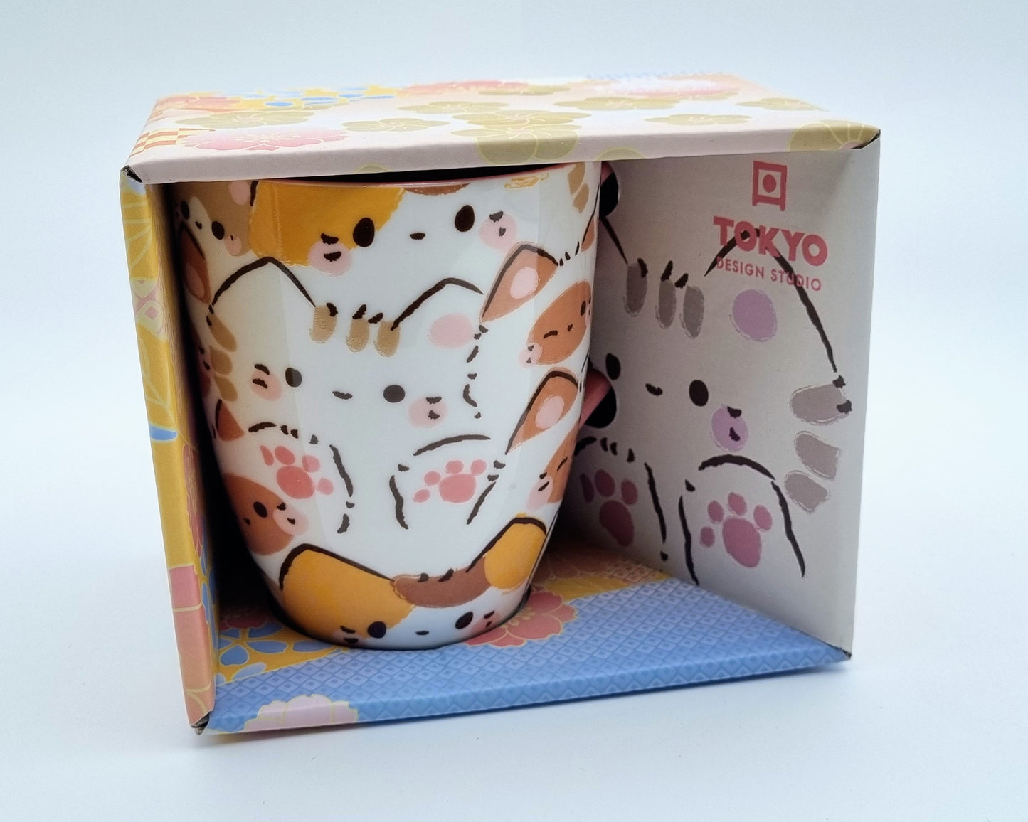 Keramikbecher – japanischer Stil – Dekor 2