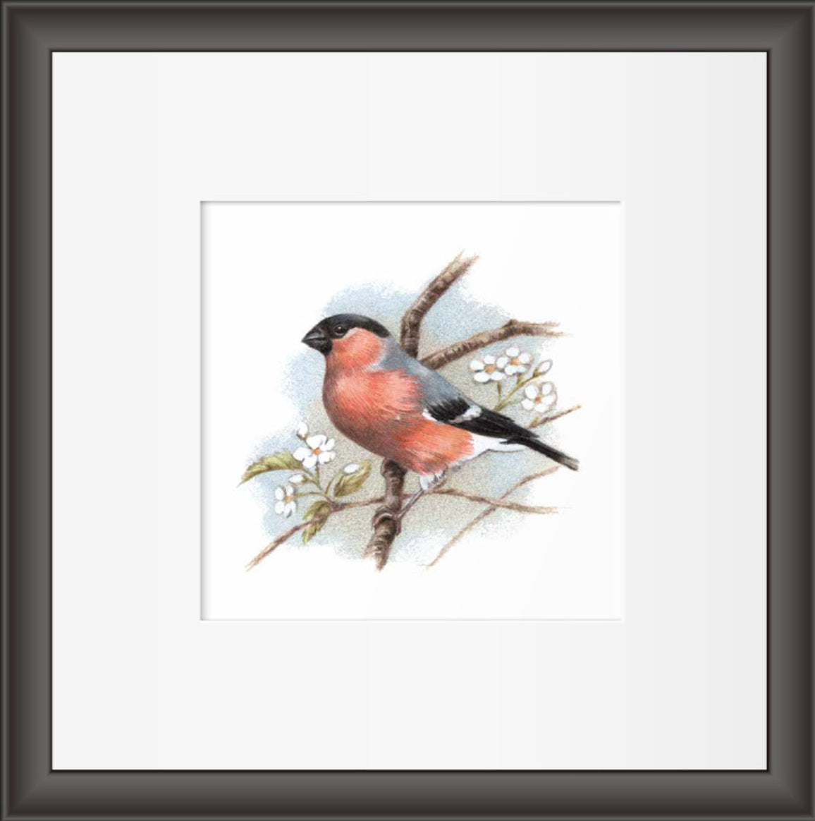 Reproduction "Bird on Branch"