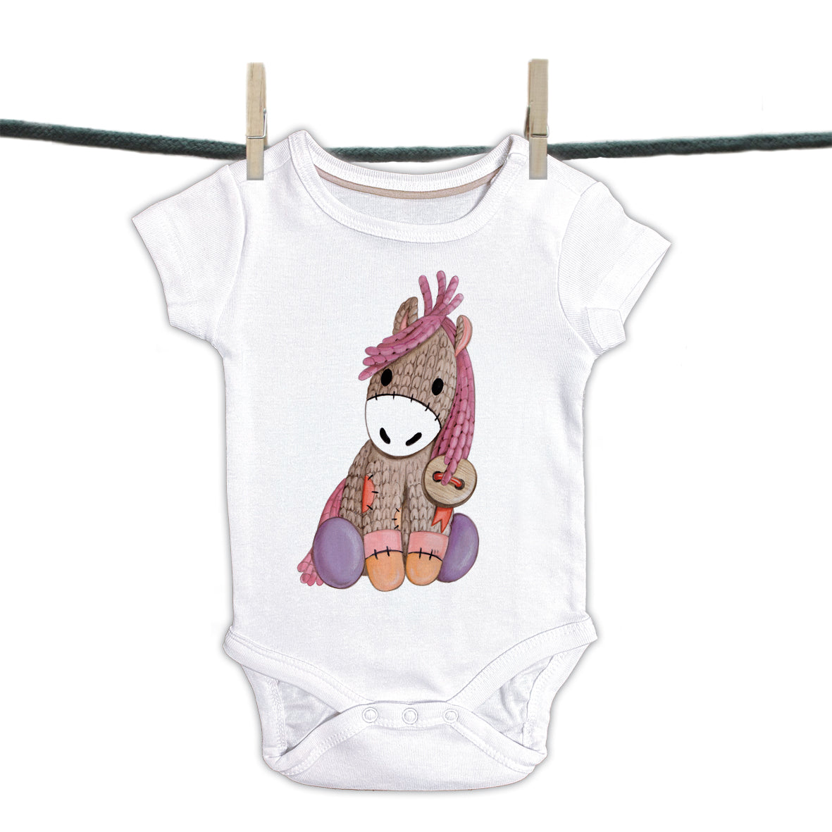Babyromper Inaya collectie - Ponypaard