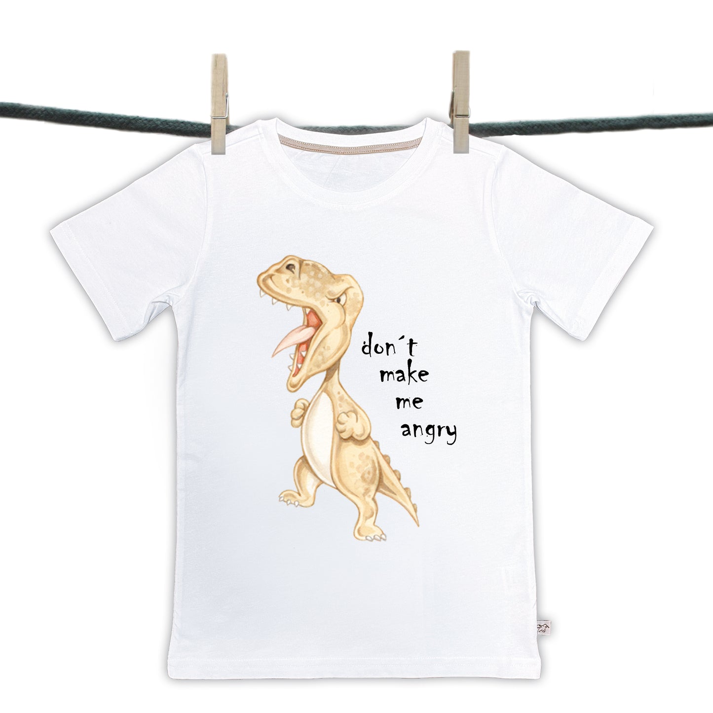 T-shirts - Dino - "Don't make me Angry"