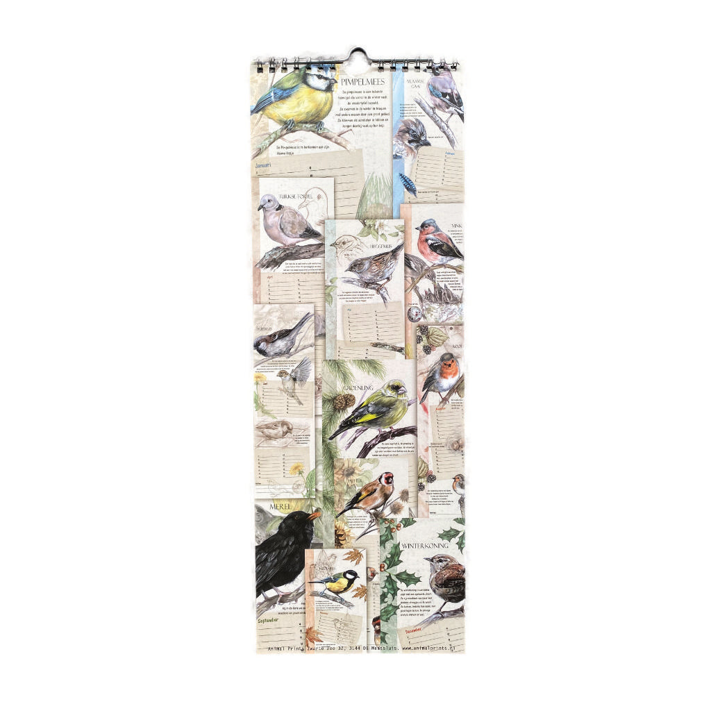 Verjaardagskalender Vogels