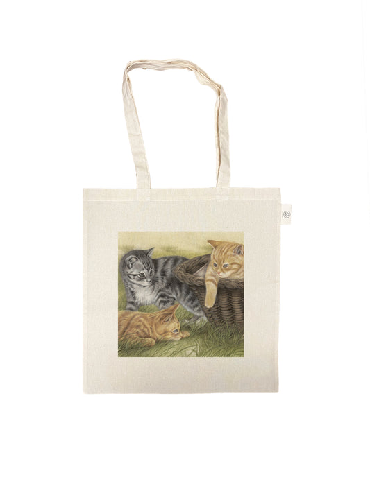 Katoenen tas - Kattenserie - Kittenpret