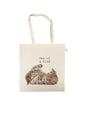 Baumwolltasche mit Aufdruck - Bear Football