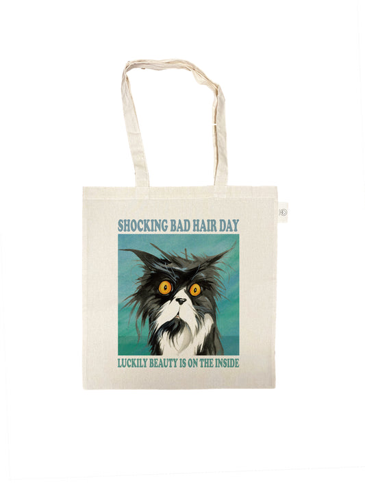Baumwolltasche Bad Hair Day Kollektion 2