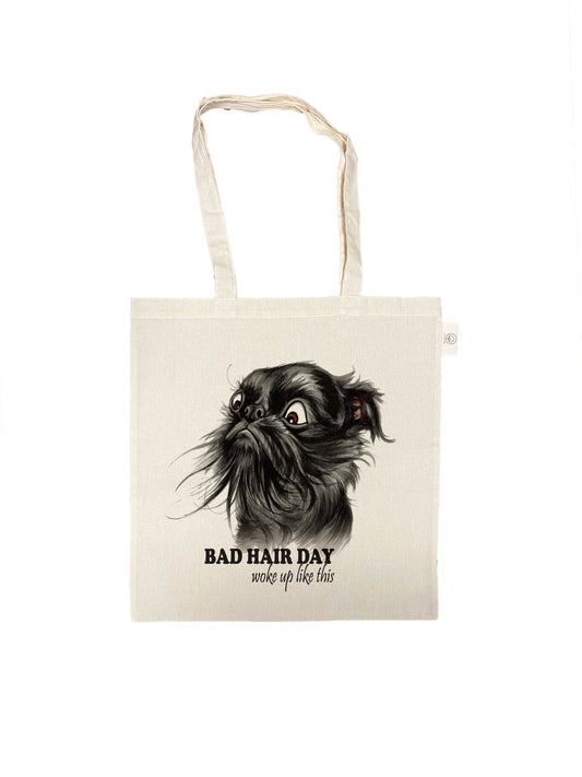 Baumwolltasche Bad Hair Day Kollektion 4