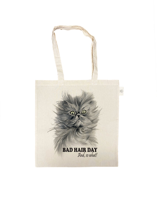 Baumwolltasche Bad Hair Day Kollektion 15