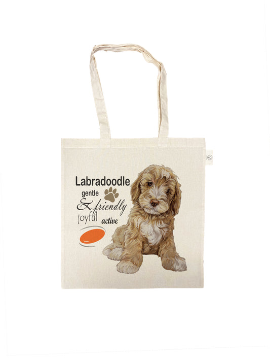 Baumwolltasche - Labradoodle