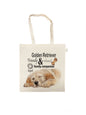 Katoenen tas - Golden Retriever