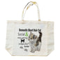 Katoenen winkelshopper met bedrukking - Domestic Shorthair Cat - Kortharige Kat