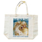 Katoenen winkelshopper met bedrukking - Bad Hair Day - Cavey