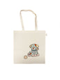 Katoenen tas met opdruk - Patch Hondje