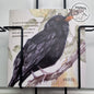 Vierkante kaart - Merel (Vogel)