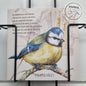 Square card - Blue Tit (Bird)
