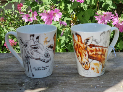 Tassenserie Wildtiere – Giraffe