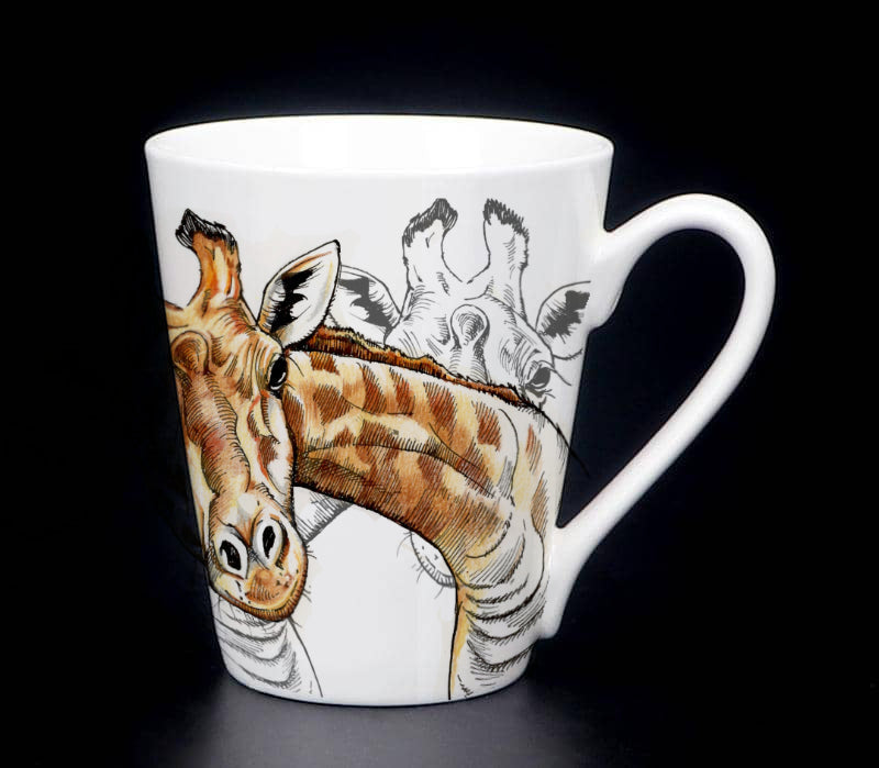 Tassenserie Wildtiere – Giraffe