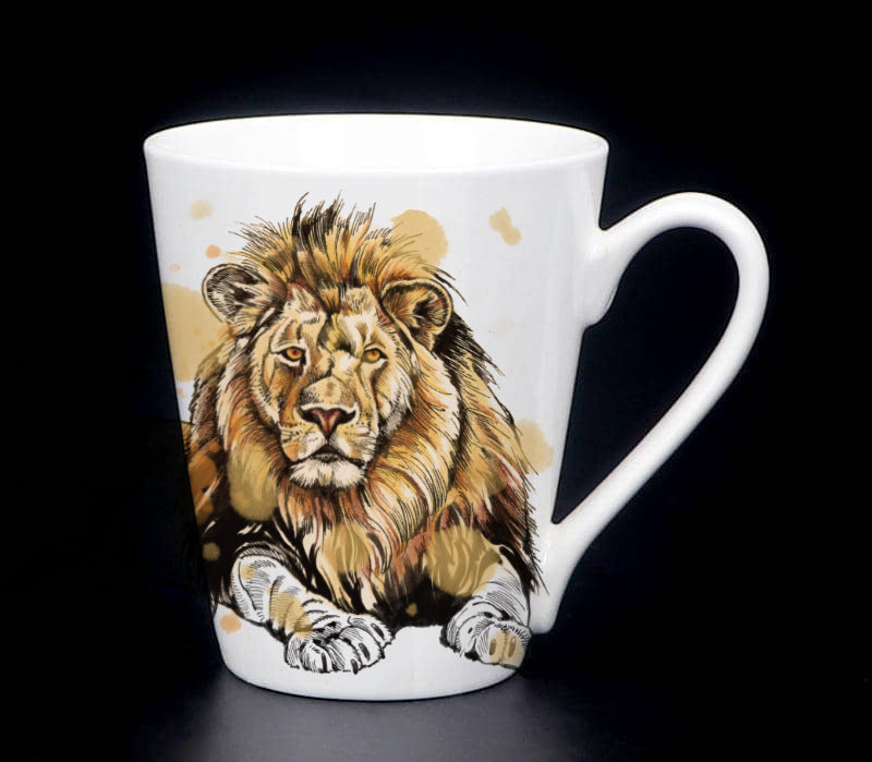 Mug series Wildlife - Lion