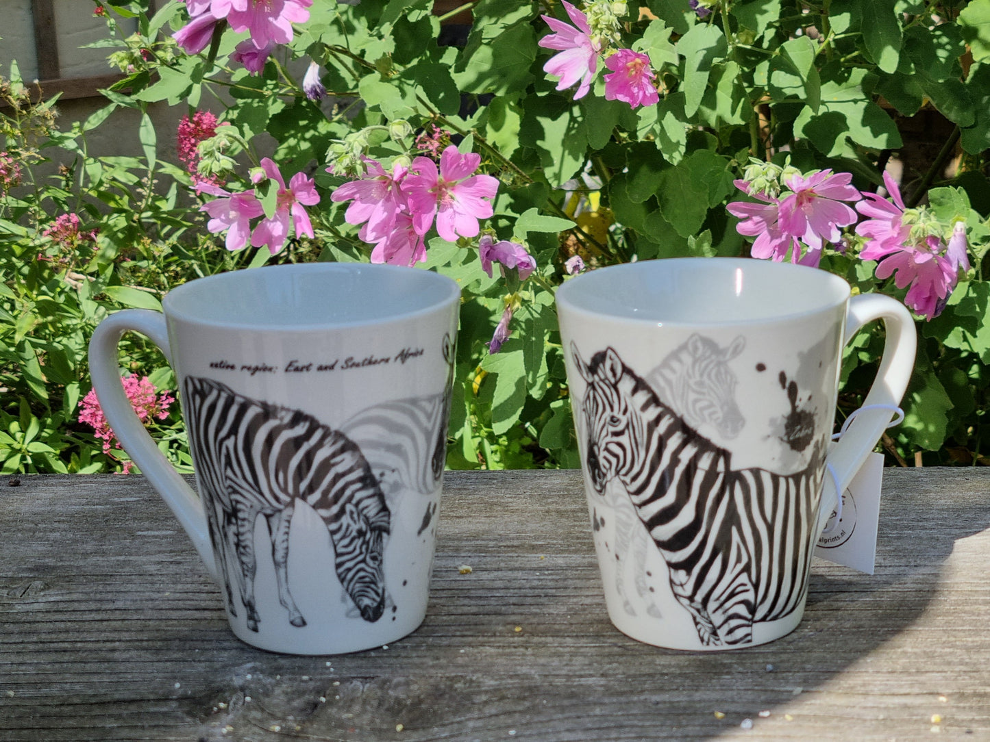 Tassenserie „Wildtiere“ – Zebra