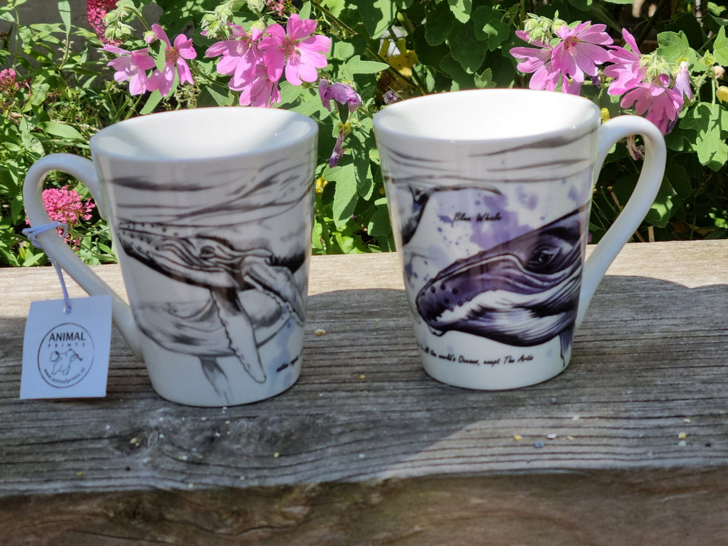 Tassenserie „Wildtiere“ – Wal