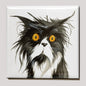 Koelkastmagneet - Bad Hair Day - Kat