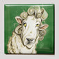 Koelkastmagneet - Bad Hair Day - Schaap