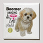 Koelkastmagneet - Boomer met tekst
