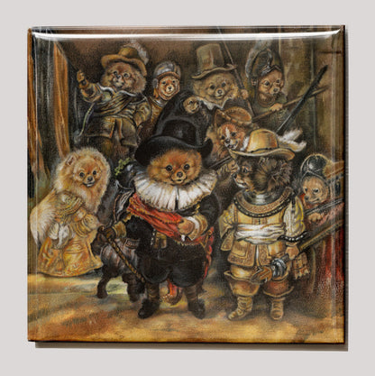 Koelkastmagneet - De Nachtwacht