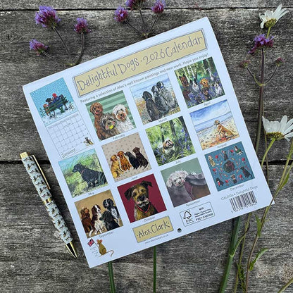 Alex Clark – Kalender 2026 – Hund 