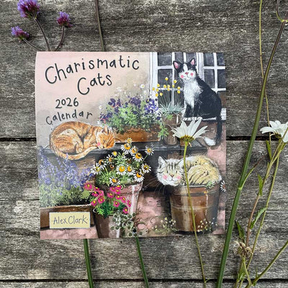 Alex Clark – Kalender 2026 – Katze 
