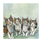 Alex Clark - Fridge magnet - 4 cats 