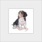 Reproductie "Cavalier King Charles Spaniels".