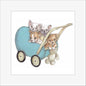Reproduction "Chihuahuas in Pram".