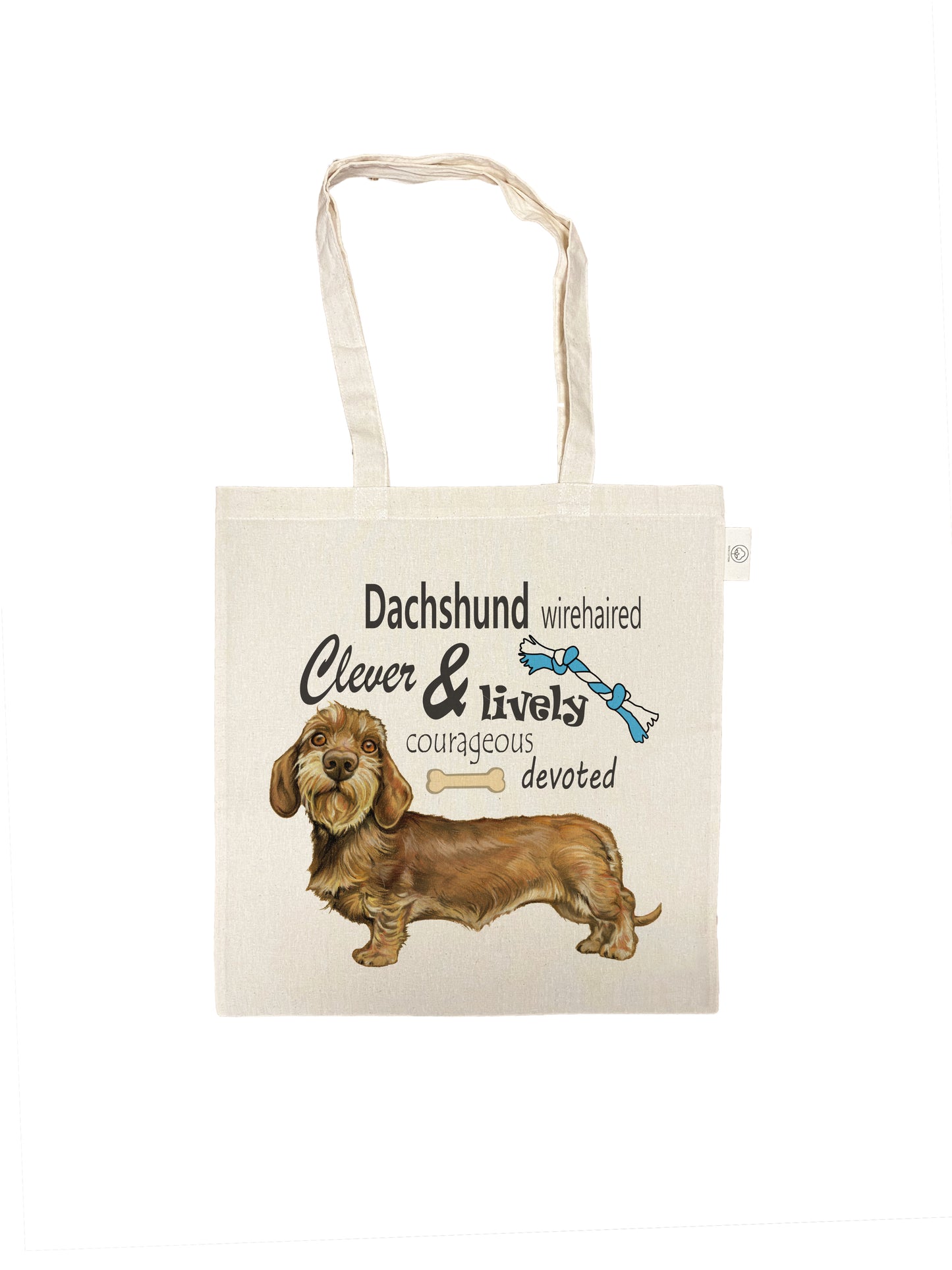 Baumwolltasche - Dackel