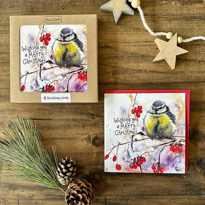 Alex Clark - Kerstkaartenbox - Pimpelmees