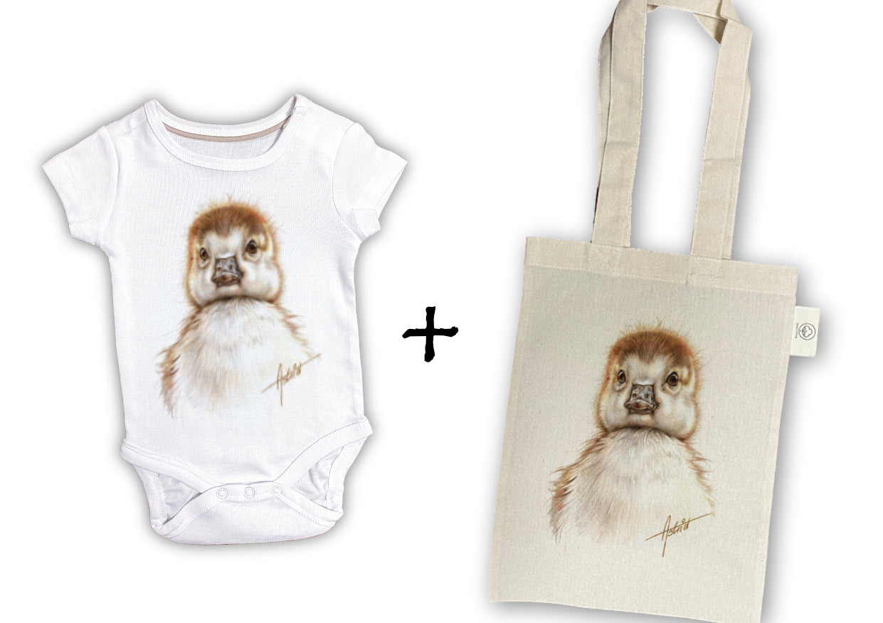 Baby romper Back to Nature Collection - Duckling