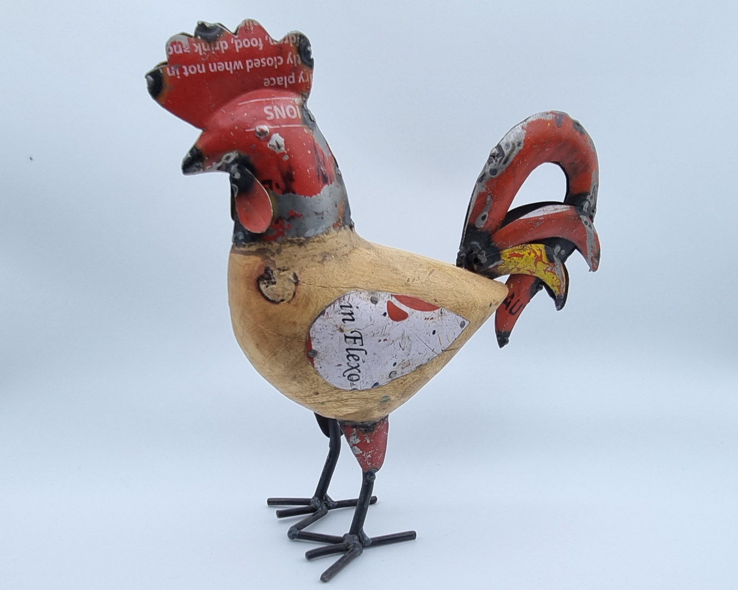 Huhn – Metal-Version