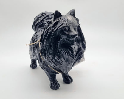 Abbildung eines Pomeranians – schwarze Version