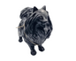 Abbildung eines Pomeranians – schwarze Version