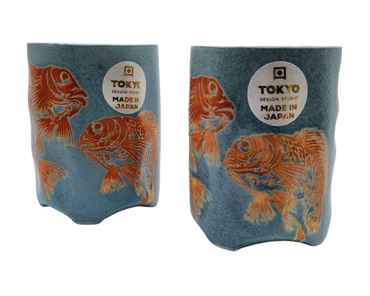 Keramikbecher – japanischer Stil – Dekor 6