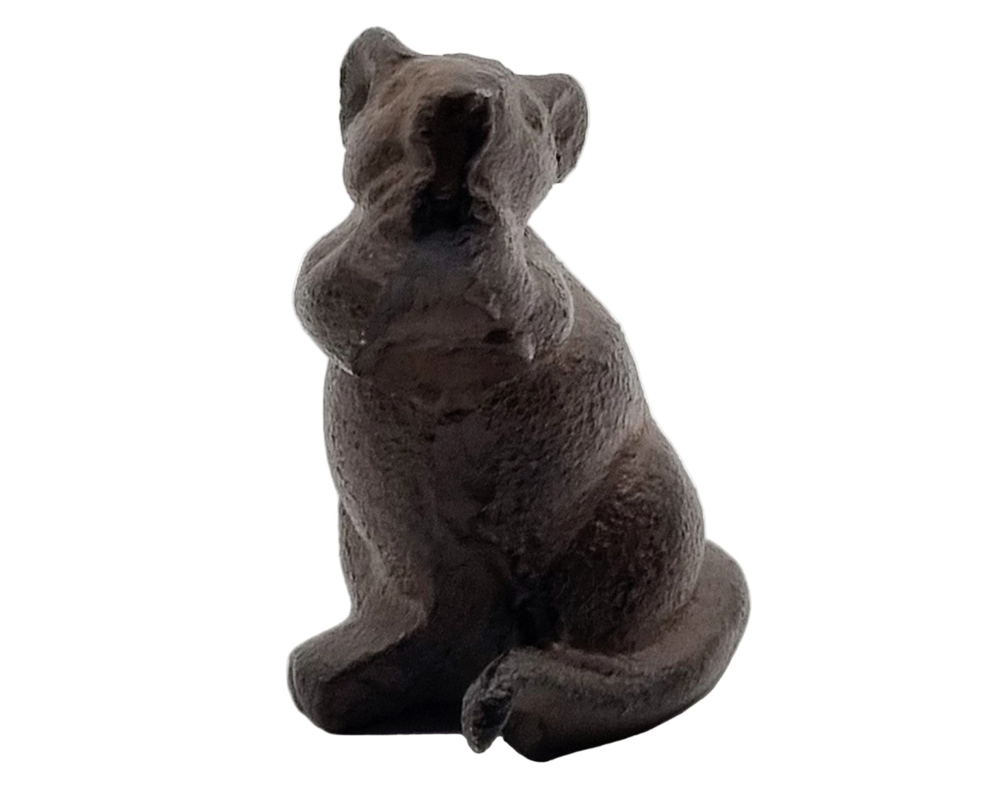 Gusseiserne Statue einer Maus