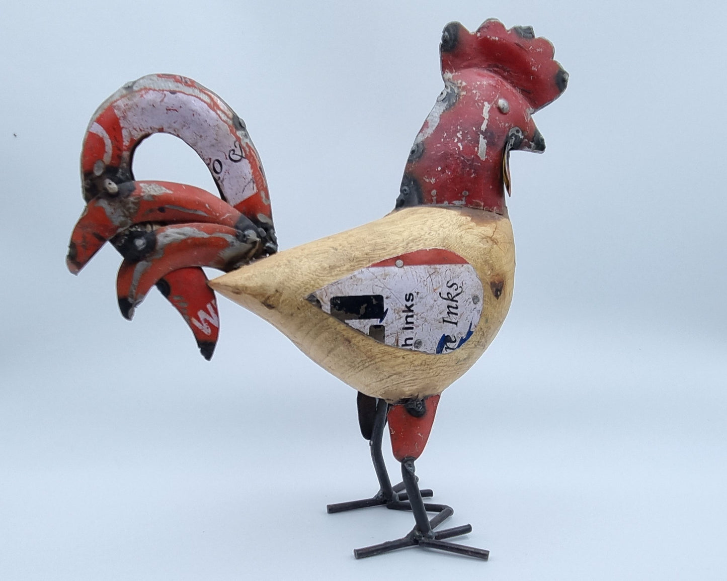 Huhn – Metal-Version