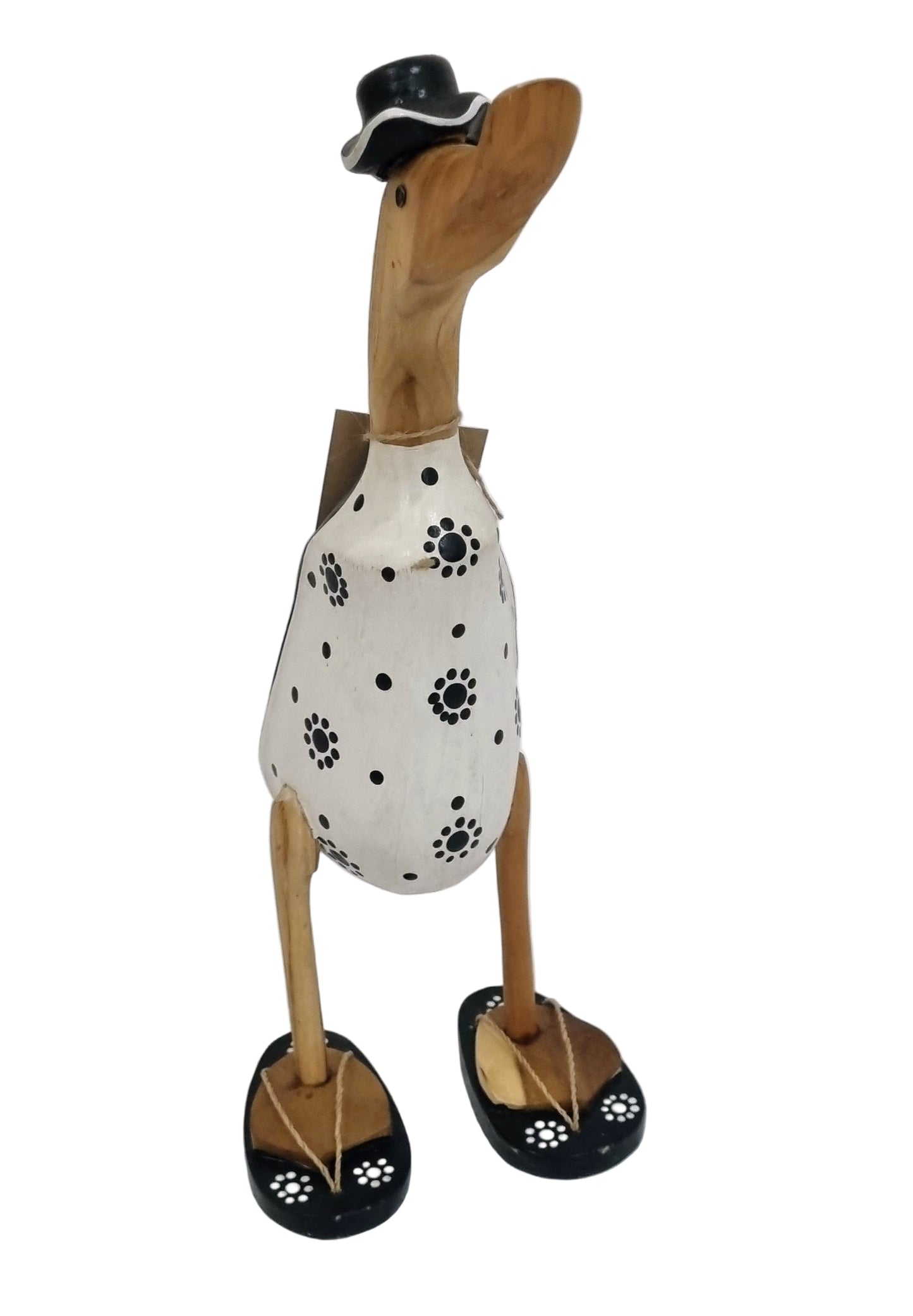 Houten beeld van Eend - FAIRETRADE PRODUCT